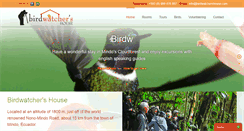 Desktop Screenshot of birdwatchershouse.com